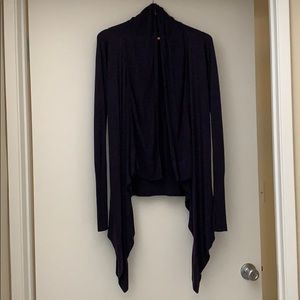 Lululemon dark purple wrap sweater